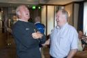 Craig Brown with Rangers legend Walter Smith