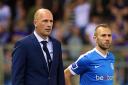 Philippe Clement, left, with Thomas Buffel