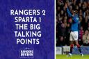 The big Rangers talking points after Sparta win - Video debate