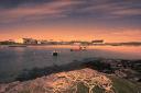 Scarinish Harbour in Tiree