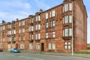 The Dalmarnock flat boasts a clean and modern interior