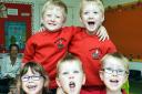 Triplets and twins started at Bridekirk Dovenby School