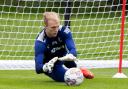 Robby McCrorie in Rangers training