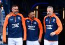 Nacho Novo alongside Kris Boyd and Craig Moore