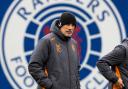 Philippe Clement at The Rangers Training Centre