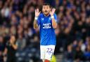 Jefte was sent off during the second half at Hampden