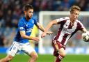 Nicolas Raskin in action against St Johnstone