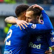 James Tavernier and Scott Arfield