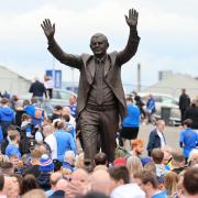 The Walter Smith statue is unveiled