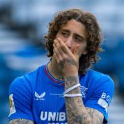 Fabio Silva looks dejected at full time of the Scottish Cup final