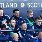 Ross McCrorie in the stand for Scotland