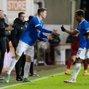 Cedric Itten and Alfredo Morelos