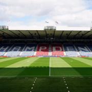 A general view inside the stadium ahead of the William Hill Premiership match