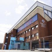 Work continues on the Copland Road Stand at Ibrox