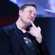 Elon Musk attends 'Exploring the New Frontiers of Innovation: Mark Read in Conversation with Elon Musk' session during the Cannes Lions International Festival Of Creativity 2024 - Day Three on June 19, 2024 in Cannes, France. (Photo by Marc