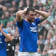 Rangers' John Souttar reacts after missing a chance during the William Hill Premiership match at Celtic Park, Glasgow. Picture date: Sunday September 1, 2024. PA Photo. See PA story SOCCER Celtic. Photo credit should read: Andrew Milligan/PA