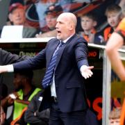 Rangers manager Philippe Clement was pretty animated on the sidelines