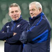 Ally McCoist with Walter Smith