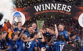 Atalanta were crowned champions of the Europa League on Wednesday night