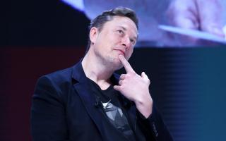 Elon Musk attends 'Exploring the New Frontiers of Innovation: Mark Read in Conversation with Elon Musk' session during the Cannes Lions International Festival Of Creativity 2024 - Day Three on June 19, 2024 in Cannes, France. (Photo by Marc