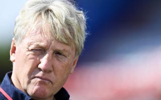 HAMILTON, SCOTLAND - AUGUST 15: Frank McAvennie ahead of kick off during a Scottish Premiership match between Hamilton and St Mirren at the FOYS Stadium on August 15, 2020, in Hamilton, Scotland. (Rob Casey / SNS Group)