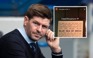 Steven Gerrard left Rangers nearly three years ago