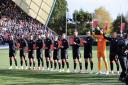 Rangers line up at Rugby Park