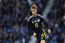 GLASGOW, SCOTLAND - JUNE 07: Scotland's Tommy Conway in action during an International Friendly match between Scotland and Finland at Hampden Park, on June 07, 2024, in Glasgow, Scotland.  (Photo by Craig Foy / SNS Group)