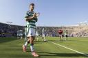 INDIANA, USA - JULY 27: Celtic’s Gustaf Lagerbielke applauds the fans at full time during a Pre-Season Friendly between Chelsea and Celtic at Notre Dame Stadium, on July 27, 2024, in Indiana, USA. (Photo by Ross MacDonald / SNS Group)