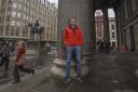 Scottish Conservative leader Russell Findlay in Glasgow city centre. Picture Gordon Terris