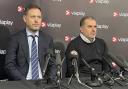 Rangers manager Michael Beale and Celtic boss Ange Postecoglu