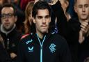 Ianis Hagi in the stands at Ibrox