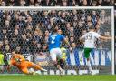 Jack Butland saves from Mykola Kukharevych's spot kick