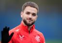 Rangers' Nicolas Raskin during a training session at Rangers Training Centre