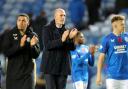 Rangers manager Philippe Clement acknowledges the Ibrox crowd