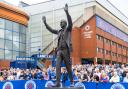 Walter Smith's statue was unveiled at Ibrox Stadium on May 25, 2024.