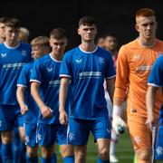 Jack Harkness lines up for Rangers U19s