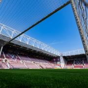 A general view of Tynecastle