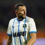 Nedim Bajrami of US Sassuolo is gesturing during the Serie B match between Catanzaro and Sassuolo,