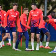 Rangers' Connor Barron (centre) returns to the starting line-up