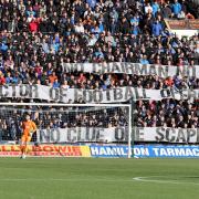 Rangers fans protest at Rugby Park