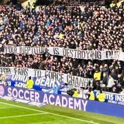 Rangers fans are attempting to make their feelings known