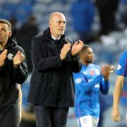 Rangers manager Philippe Clement acknowledges the Ibrox crowd