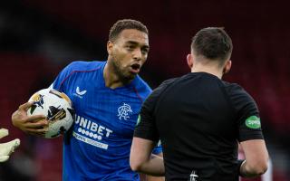 Cyriel Dessers' strike caused controversy in the match between Rangers and St Johnstone