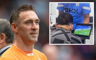 Allan McGregor's penalty save was studied by Man City keeper Ederson